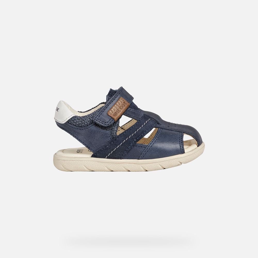 Geox Sandals Navy Alul Boy - Geox Baby Shoes - UKEHON740